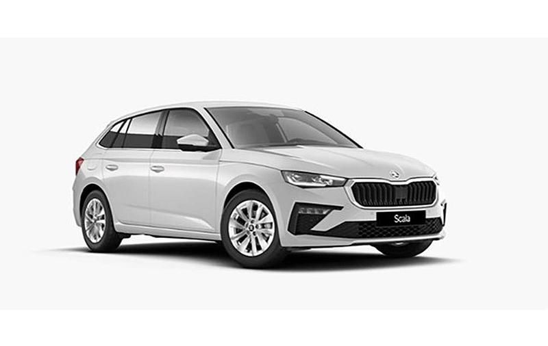 Mondweiß metallic Neu 2025 Skoda Scala Drive Kleinwagen | 26.690 € (Fairer Preis) - Bild 1/4