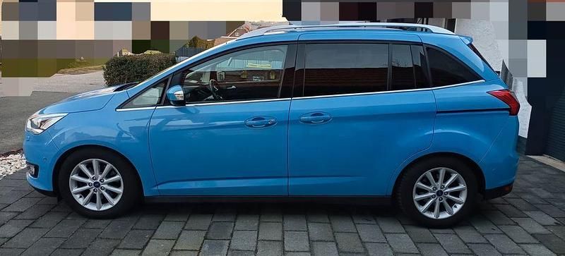 Gebraucht Ford Grand C-Max Business Edition 150 PS (110 kW) 2017 Blau Van / Kleinbus