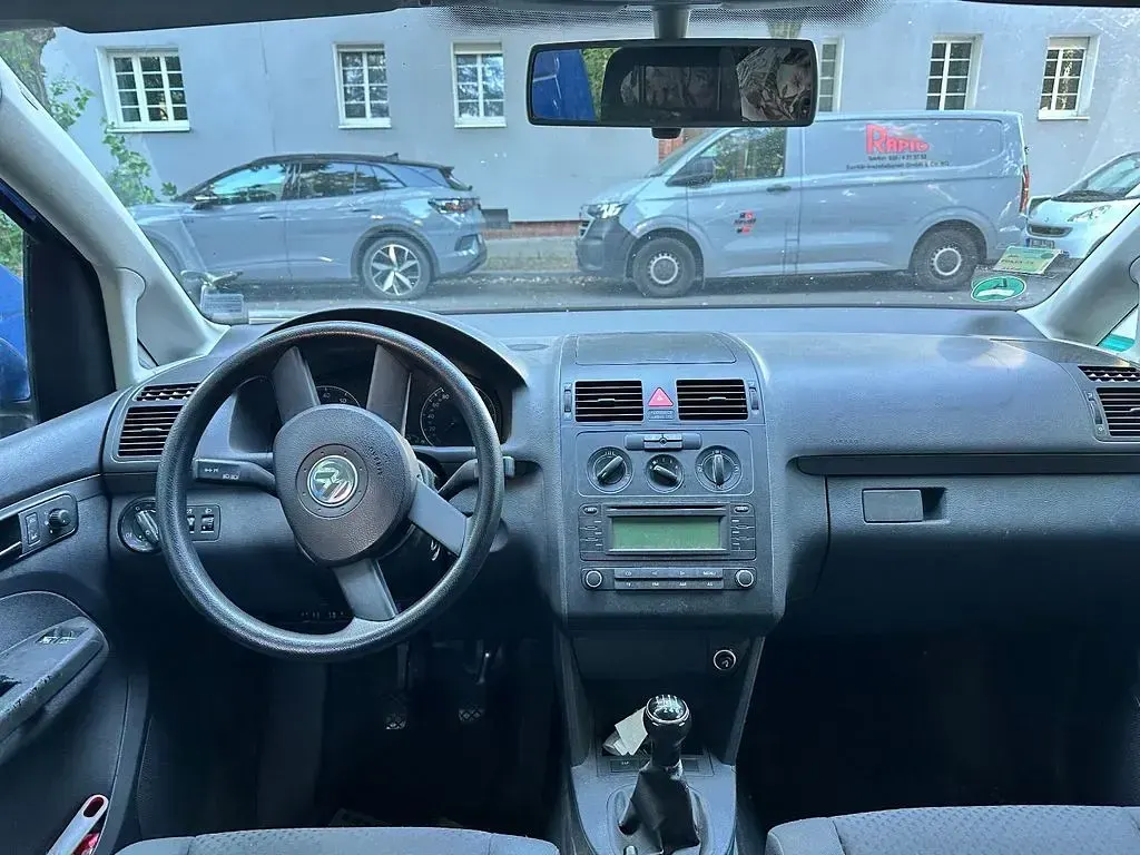 Gebraucht VW Touran Basis 116 PS (85 kW) 2003 Blau Van / Kleinbus