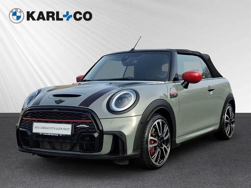 Metallic) (grau Gebraucht 2022 Mini John Cooper Works Cabriolet Cabrio | 32.990 € (Guter Preis) - Bild 1/4