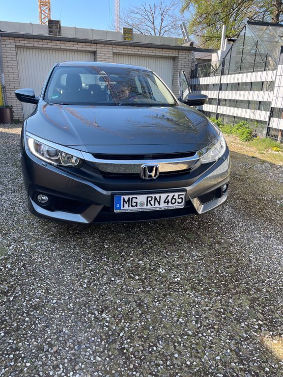 Grau Gebraucht 2017 Honda Civic Sport Limousine | 18.200 € (Guter Preis) - Bild 1/4