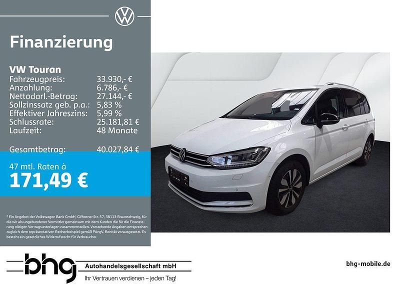 Gebraucht VW Touran Comfortline 150 PS (110 kW) 2025 Weiß Van / Kleinbus