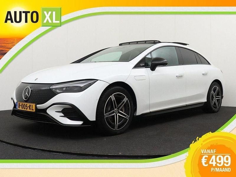Weiß Gebraucht 2022 Mercedes EQE300 AMG Limousine | 37.994 € - Bild 1/4