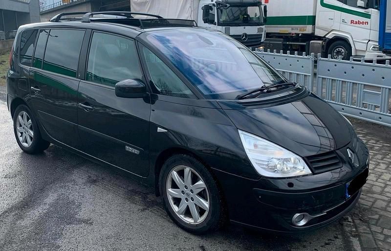 Gebraucht Renault Espace 173 PS (127 kW) 2010 Schwarz Van / Kleinbus