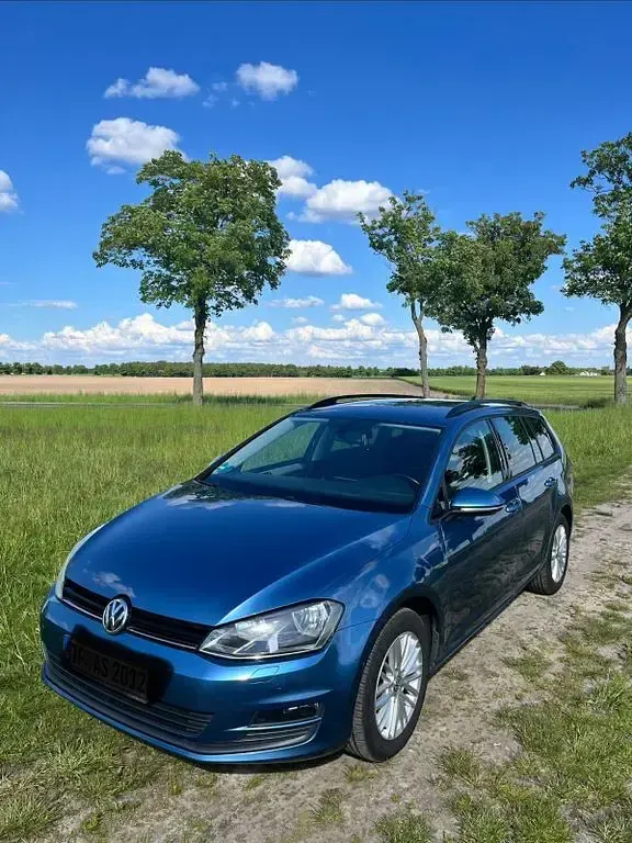 Używany VW Golf VII Cup 110 KM (80 kW) 2015 Niebieski Kombi
