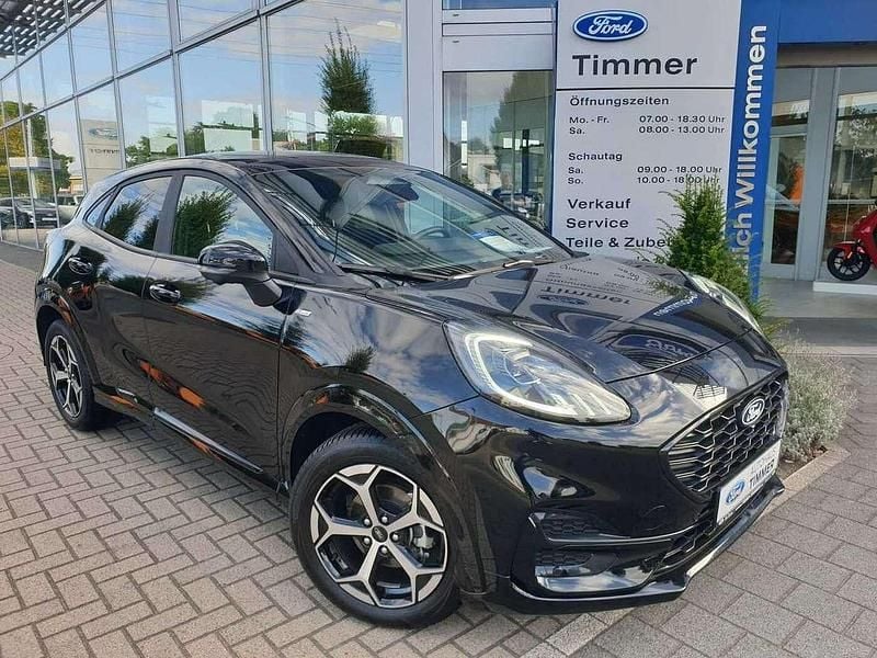 Schwarz Gebraucht 2024 Ford Puma Gen-E ST-Line SUV | 24.940 € - Bild 1/4