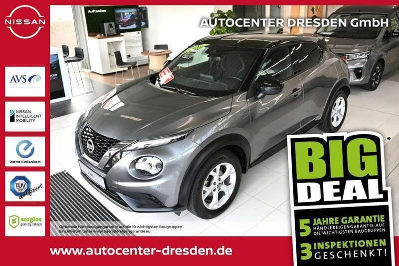 Dark grey m. Gebraucht 2021 Nissan Juke 360º SUV | 16.590 € (Guter Preis) - Bild 1/4