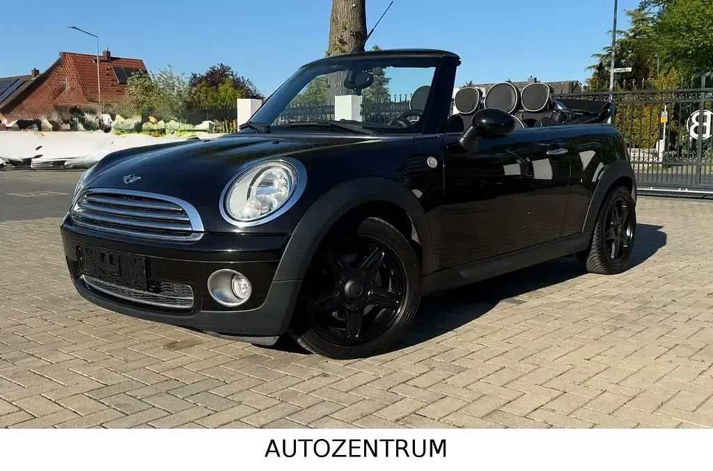 Brugt Mini Cooper Cabriolet Pepper 120 HK (88 kW) 2009 Sort Cabriolet