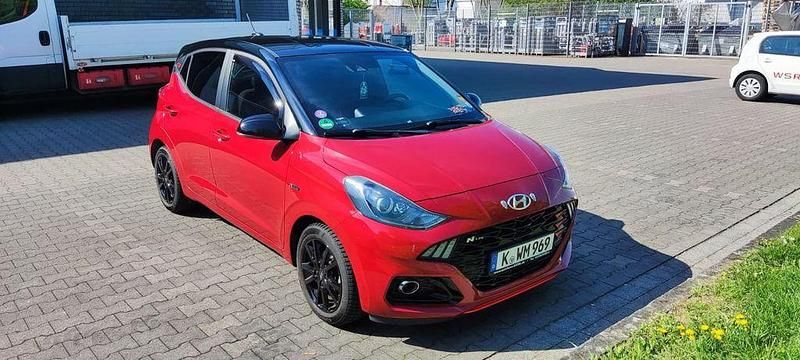 Gebraucht Hyundai i10 N Line 101 PS (74 kW) 2021 Rot Kleinwagen