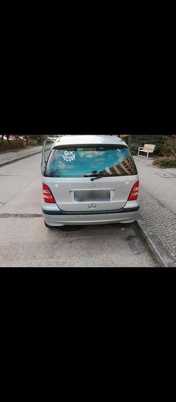 Gebraucht Mercedes A160 2003 Silber Kleinwagen
