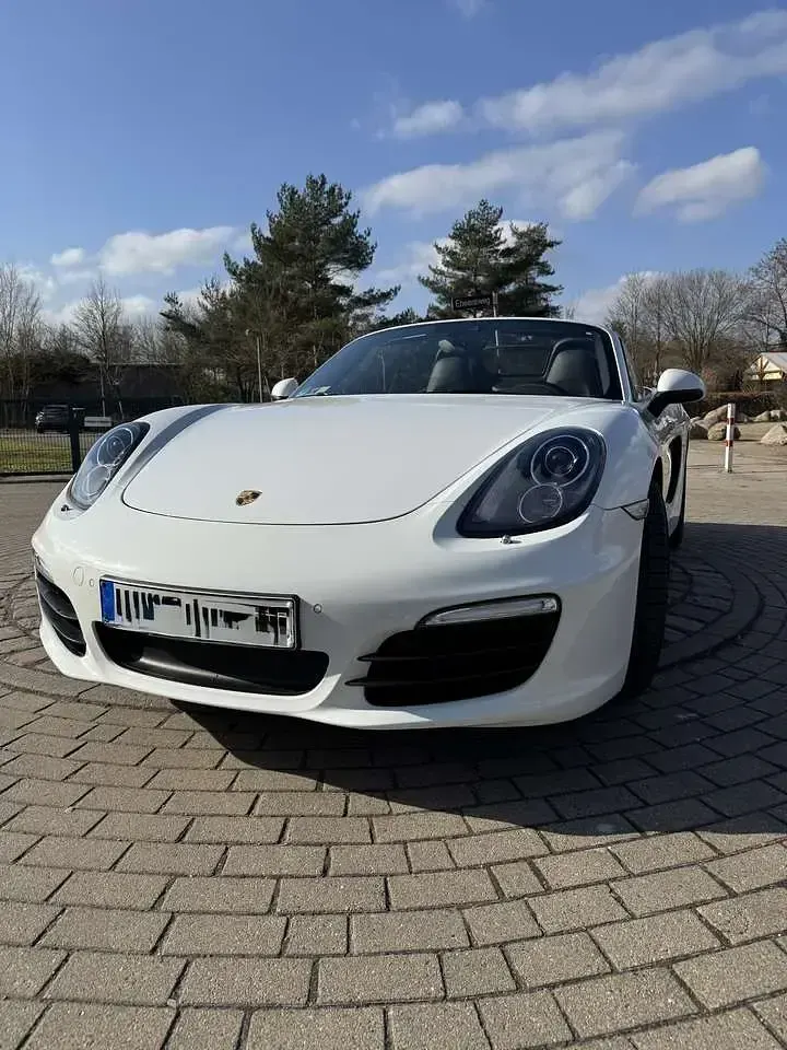 Brugt Porsche Boxster S 315 HK (231 kW) 2015 Hvid Cabriolet