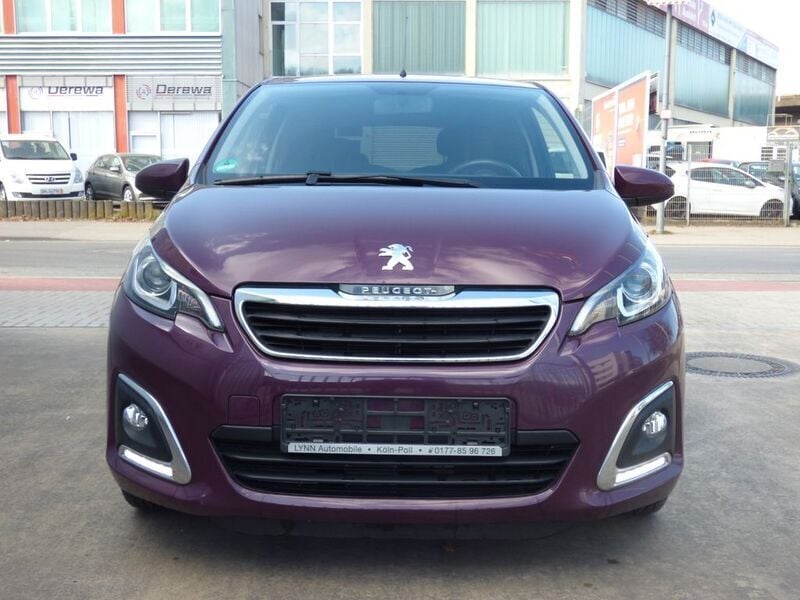 Gebraucht Peugeot 108 Allure 82 PS (60 kW) 2015 Violett Kleinwagen