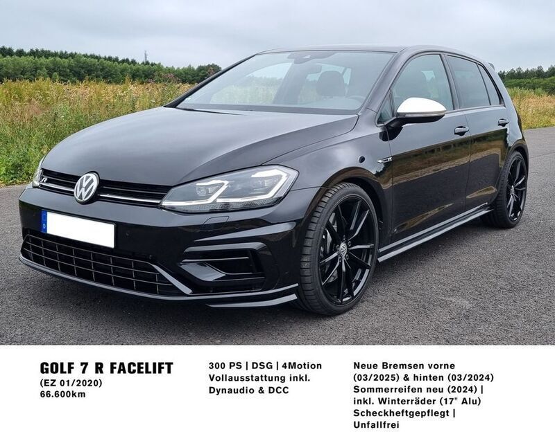 Schwarz Gebraucht 2020 VW Golf VII R Limousine | 29.999 € (Teuer) - Bild 1/4