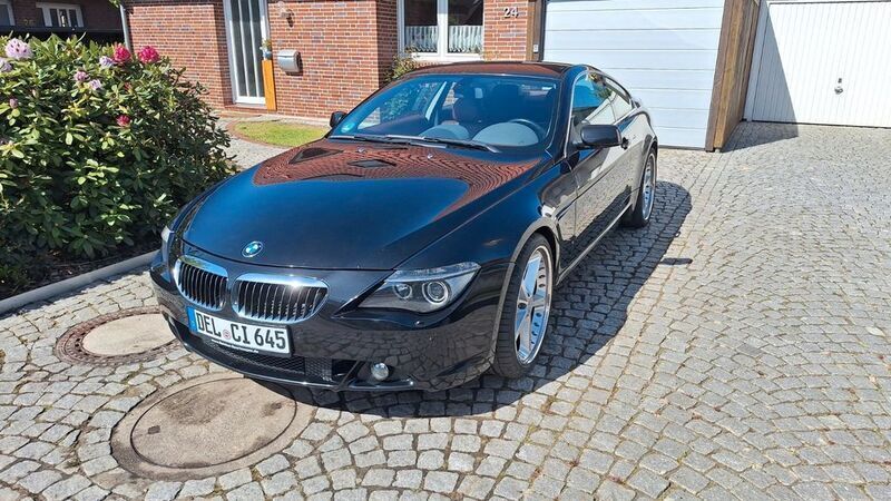Schwarz Gebraucht 2006 BMW 645 Sport Line Coupé | 12.490 € (Superpreis) - Bild 1/4