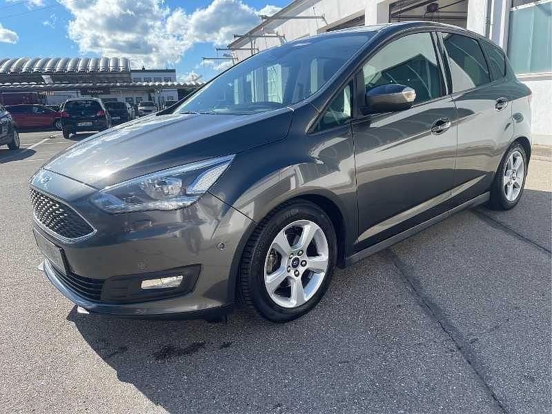 Grau Gebraucht 2018 Ford C-MAX Cool & Connect Van / Kleinbus | 10.990 € (Guter Preis) - Bild 1/4