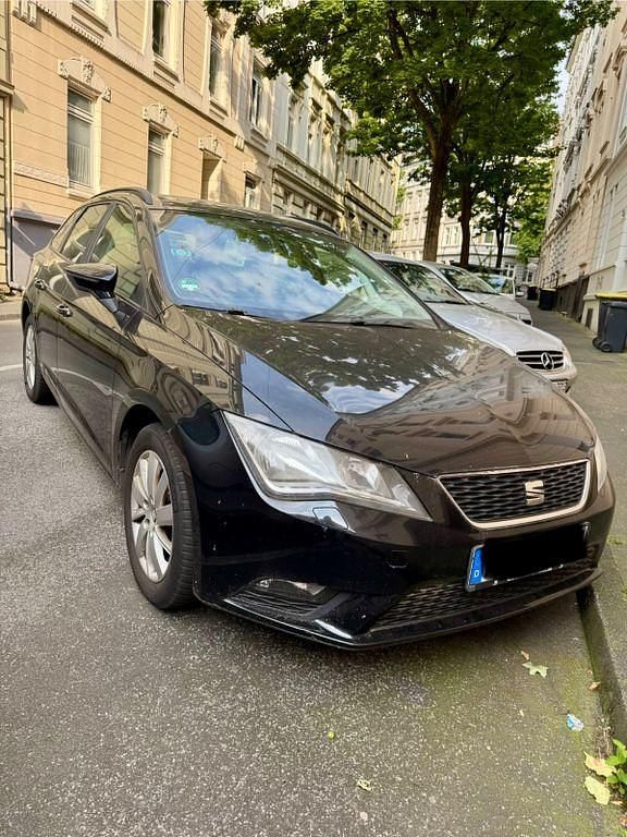 Gebraucht Seat Leon ST Reference 105 PS (77 kW) 2014 Schwarz Kombi