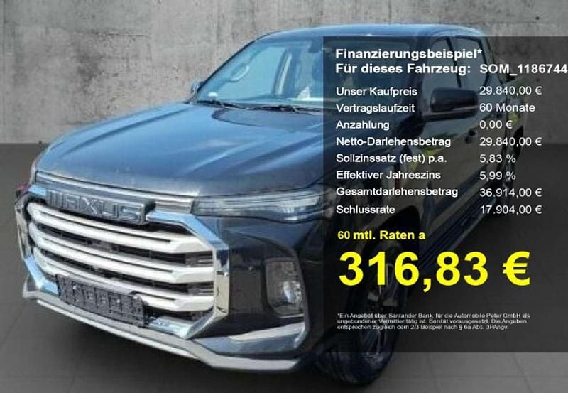 Schwarz Gebraucht 2024 Maxus e-T90 Abholung | 29.840 € (Guter Preis) - Bild 1/4