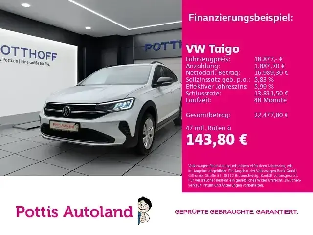 Gebraucht VW Taigo Goal 116 PS (85 kW) 2025 SUV