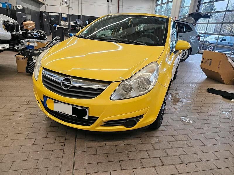Gebraucht Opel Corsa 80 PS (58 kW) 2008 Gelb Kleinwagen