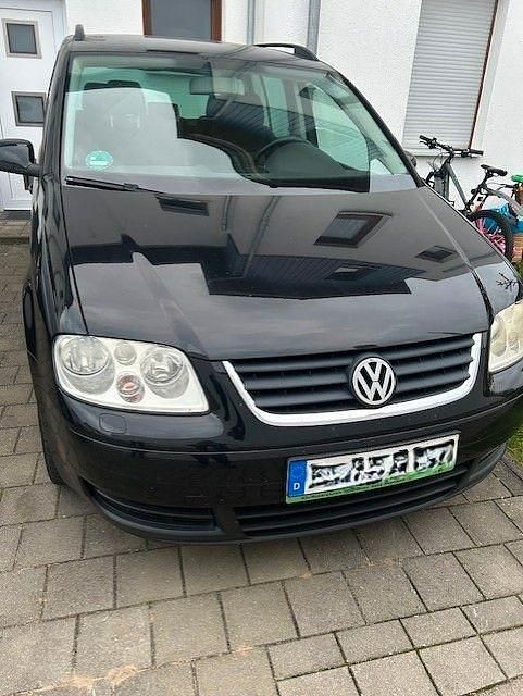 Schwarz Gebraucht 2006 VW Touran Goal Van / Kleinbus | 2.222 € (Fairer Preis) - Bild 1/4