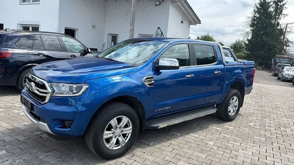 Gebraucht Ford Ranger Limited 212 PS (155 kW) 2022 Blau Pickup