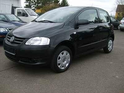 Gebraucht VW Fox 54 PS (39 kW) 2008 Schwarz Kleinwagen