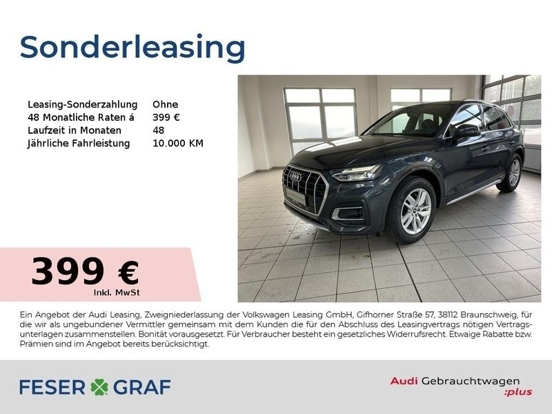 Gebraucht Audi Q5 Advanced 163 PS (119 kW) 2022 Manhattengrau metallic SUV