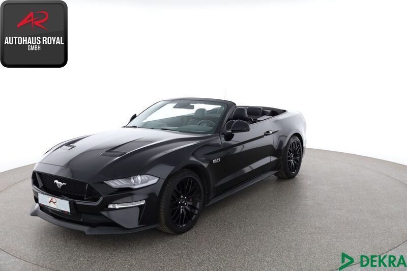 Schwarz Gebraucht 2021 Ford Mustang GT Convertible Cabrio | 43.880 € (Fairer Preis) - Bild 1/4