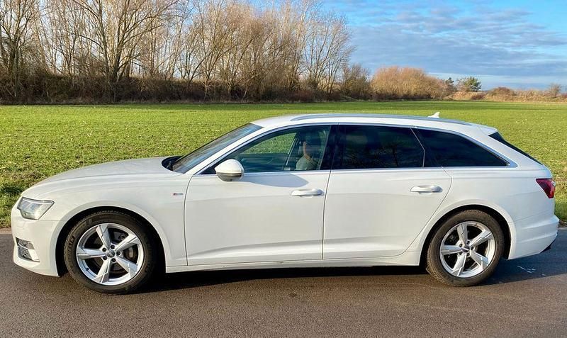 Second-hand Audi A6 S-Line 204 CP (150 kW) 2020 Alb Break