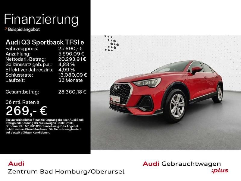 Tangorot metallic Gebraucht 2022 Audi Q3 SUV | 25.290 € (Superpreis) - Bild 1/4