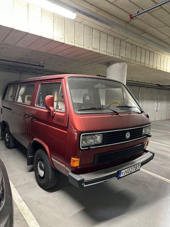 Gebraucht VW T3 111 PS (81 kW) 1987 Rot Van