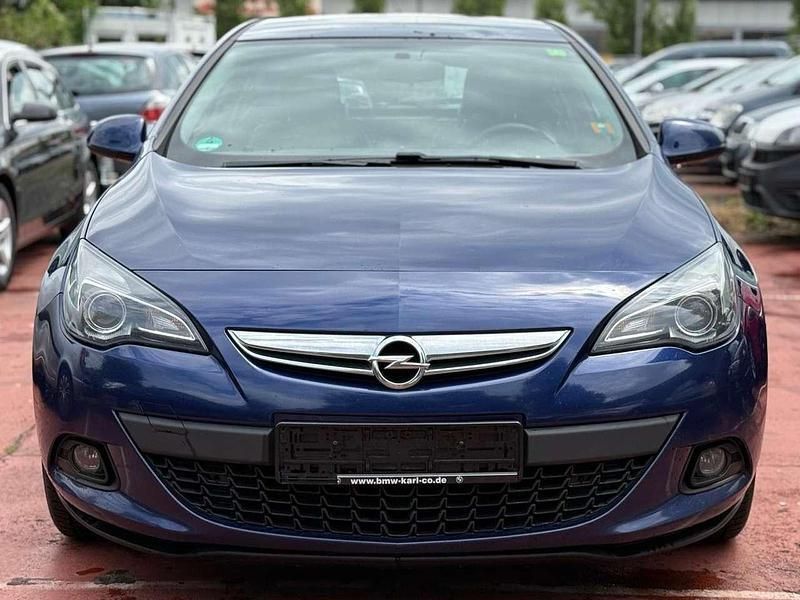Blau Gebraucht 2015 Opel Astra GTC Coupé | 4.599 € (Guter Preis) - Bild 1/4