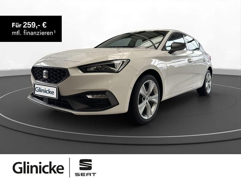 Gebraucht Seat Leon FR 204 PS (150 kW) 2021 Weiß Limousine