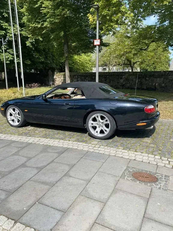 Gebraucht Jaguar XK 298 PS (219 kW) 2003 Schwarz Cabrio