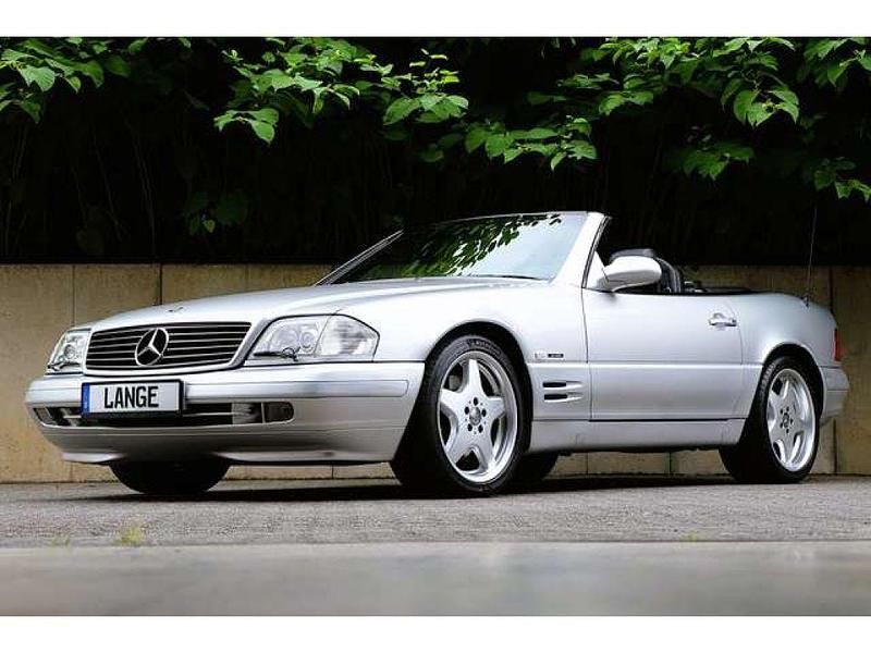 Silber Gebraucht 2001 Mercedes SL320 Edition Cabrio | 43.980 € - Bild 1/4
