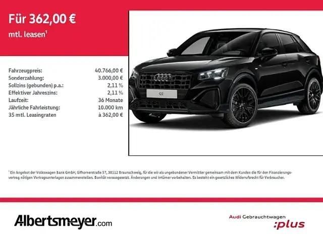 Gebraucht Audi Q2 S-Line 110 PS (80 kW) 2025 Schwarz SUV