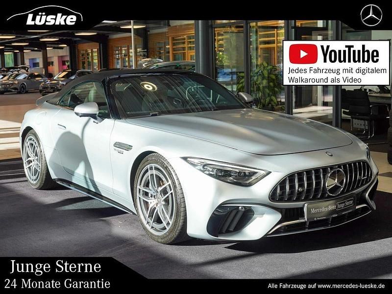 Manufaktur hightechsilber magn Gebraucht 2023 Mercedes SL63 AMG AMG Cabrio | 137.900 € (Superpreis) - Bild 1/4