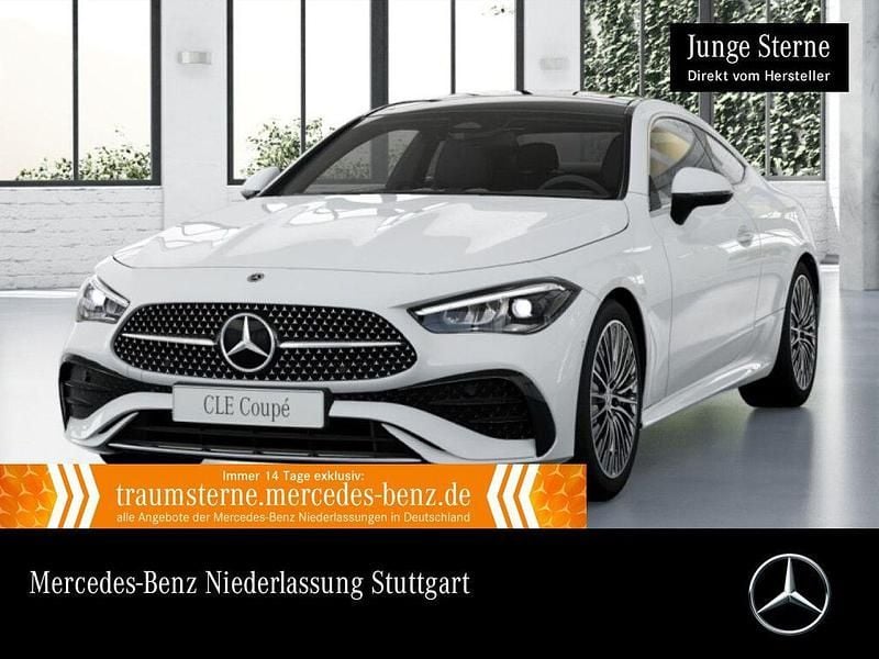 Weiß Gebraucht 2024 Mercedes CLE200 Advanced Plus Coupé | 50.980 € (Guter Preis) - Bild 1/3