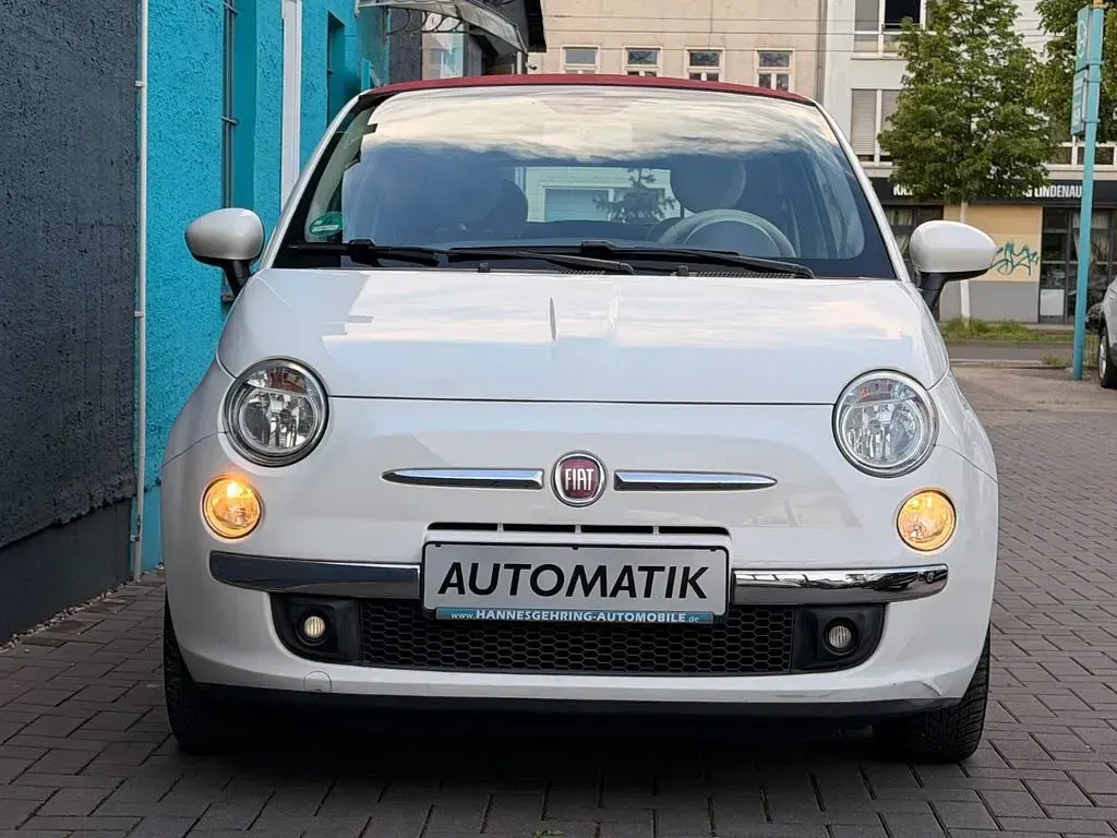 Używany Fiat 500C 69 KM (50 kW) 2013 Biały Kabriolet