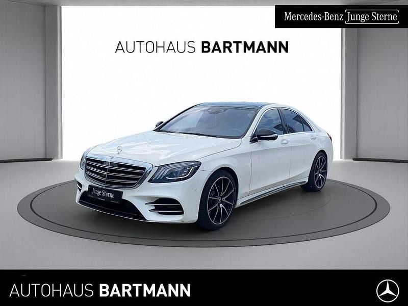 Diamantweiß Gebraucht 2020 Mercedes S500 AMG Limousine | 68.900 € - Bild 1/4