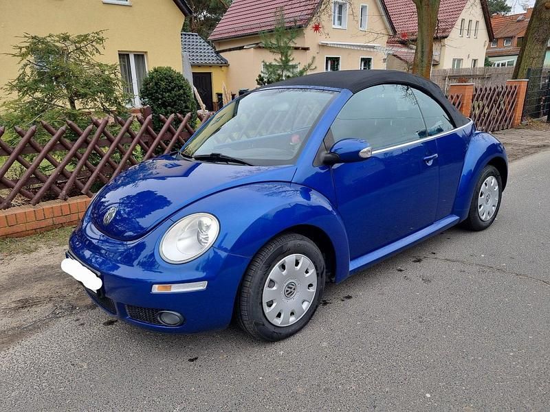Blau Gebraucht 2007 VW Beetle Cabrio | 6.900 € (Teuer) - Bild 1/4