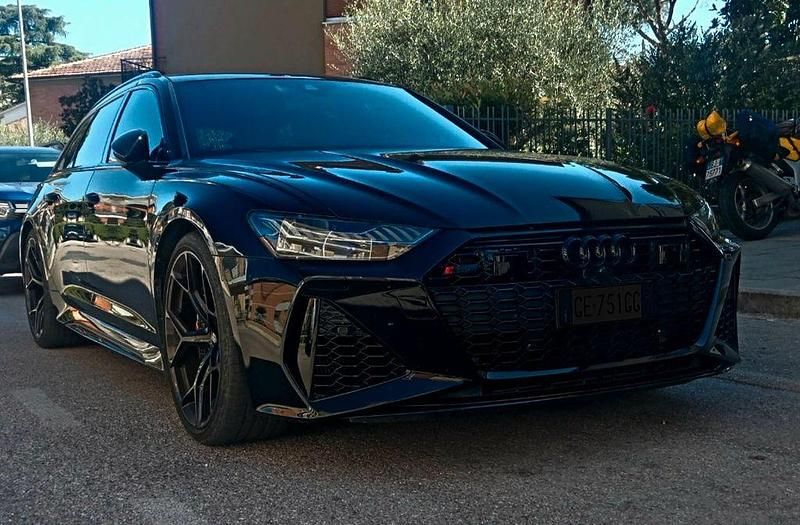 Schwarz Gebraucht 2021 Audi RS6 Sport Limousine | 74.500 € (Guter Preis) - Bild 1/4