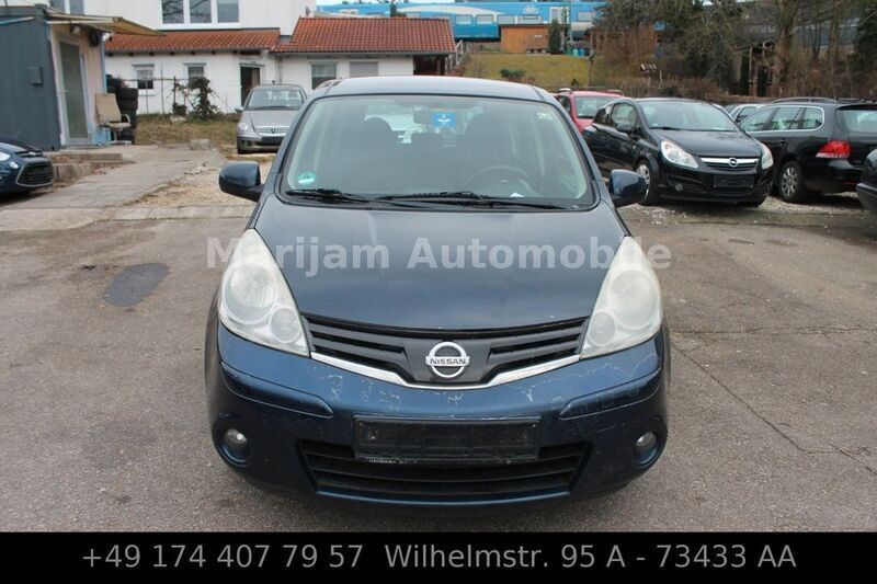 Blau Gebraucht 2009 Nissan Note Acenta Van / Kleinbus | 2.499 € (Fairer Preis) - Bild 1/4