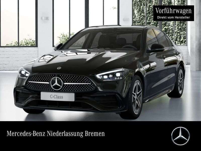 Obsidianschwarz Gebraucht 2025 Mercedes C200 AMG Limousine | 51.500 € (Teuer) - Bild 1/4