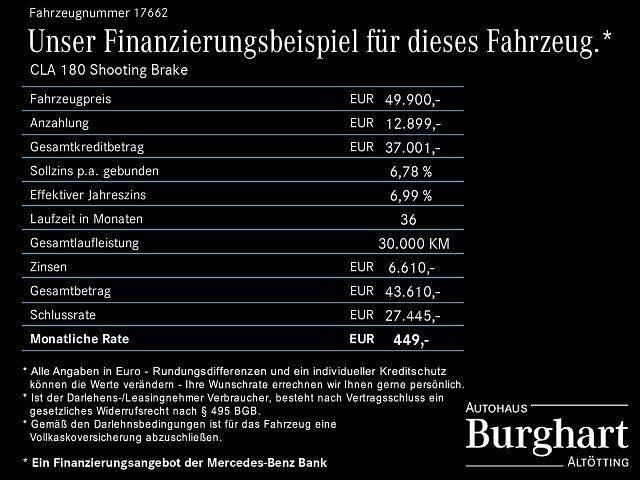 Lack mountaingrau Gebraucht 2025 Mercedes CLA180 Shooting Brake AMG line Kombi | 49.900 € - Bild 1/1