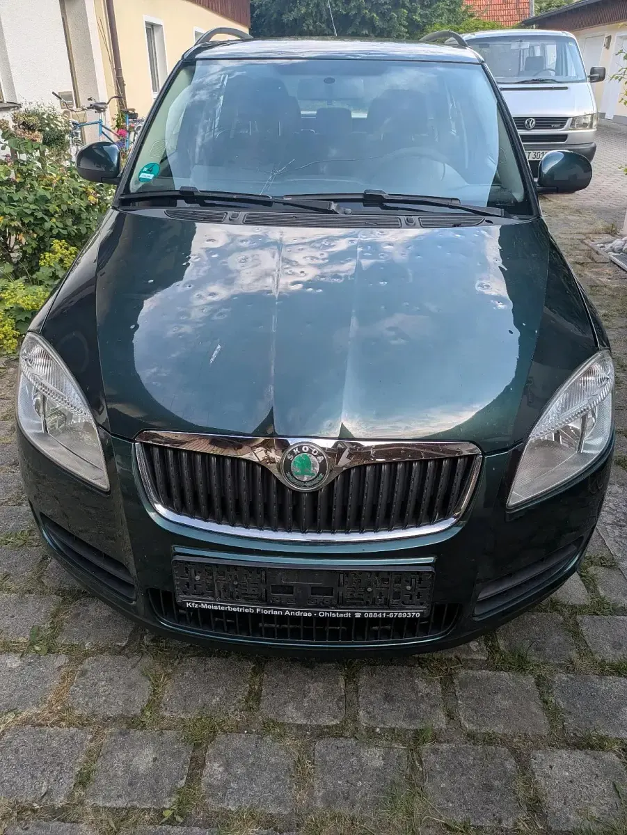 Gebraucht Skoda Fabia 69 PS (50 kW) 2008 Grün Kombi