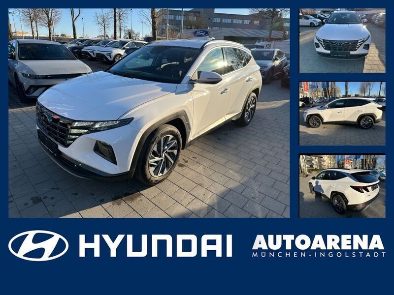 Atlas white Gebraucht 2024 Hyundai Tucson Select SUV | 29.975 € (Superpreis) - Bild 1/4