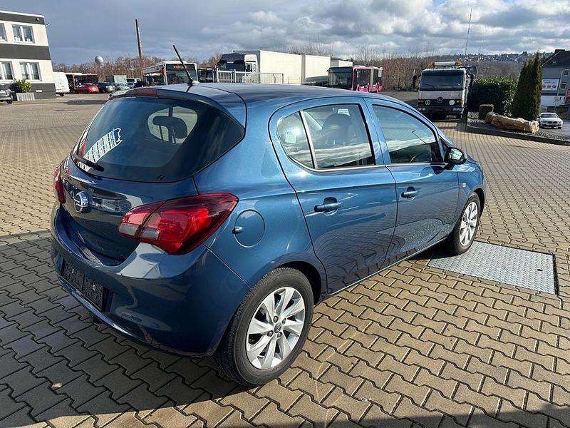 Gebraucht Opel Corsa Edition 90 PS (66 kW) 2017 Blau Limousine