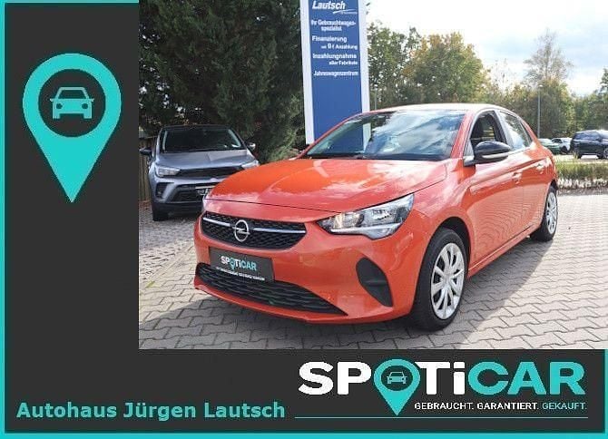 Orange Gebraucht 2022 Opel Corsa-e Edition Kleinwagen | 12.550 € (Superpreis) - Bild 1/4