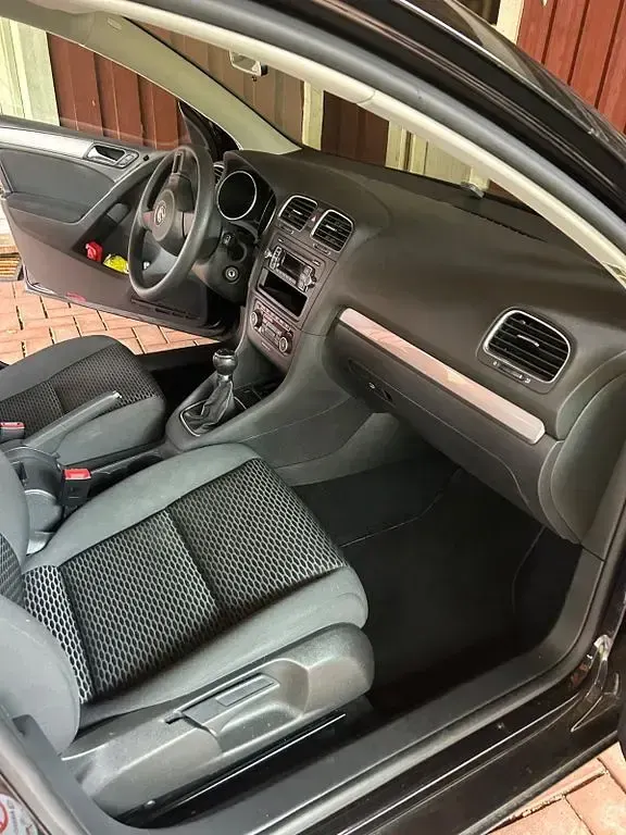Gebraucht VW Golf VI Trendline 86 PS (63 kW) 2011 Schwarz Kombi
